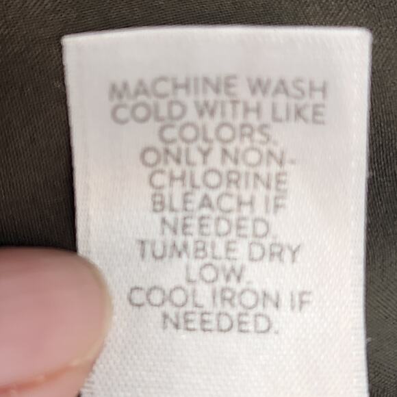 J.Jill Fit Olive Green Pullover On the Go Knee Length Athleisure Dress Women's L - Picture 7 of 9